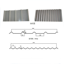 two profile roof metal steel sheet cold roll forming machine